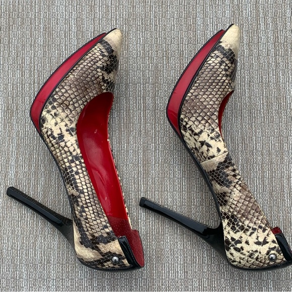 Guess snakeskin and red heels size 9.5 - Picture 12 of 14